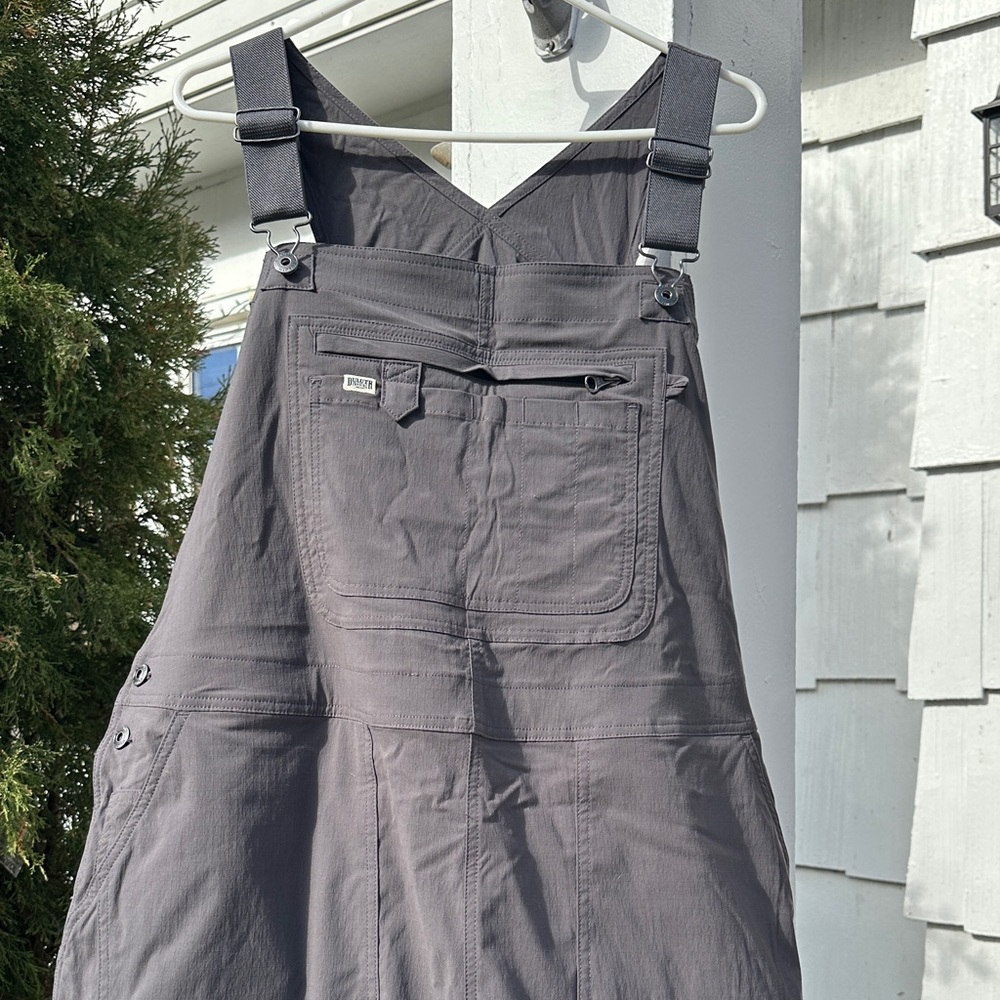 Duluth Trading Co Charcoal Women's Plus Gardening Bib Overalls